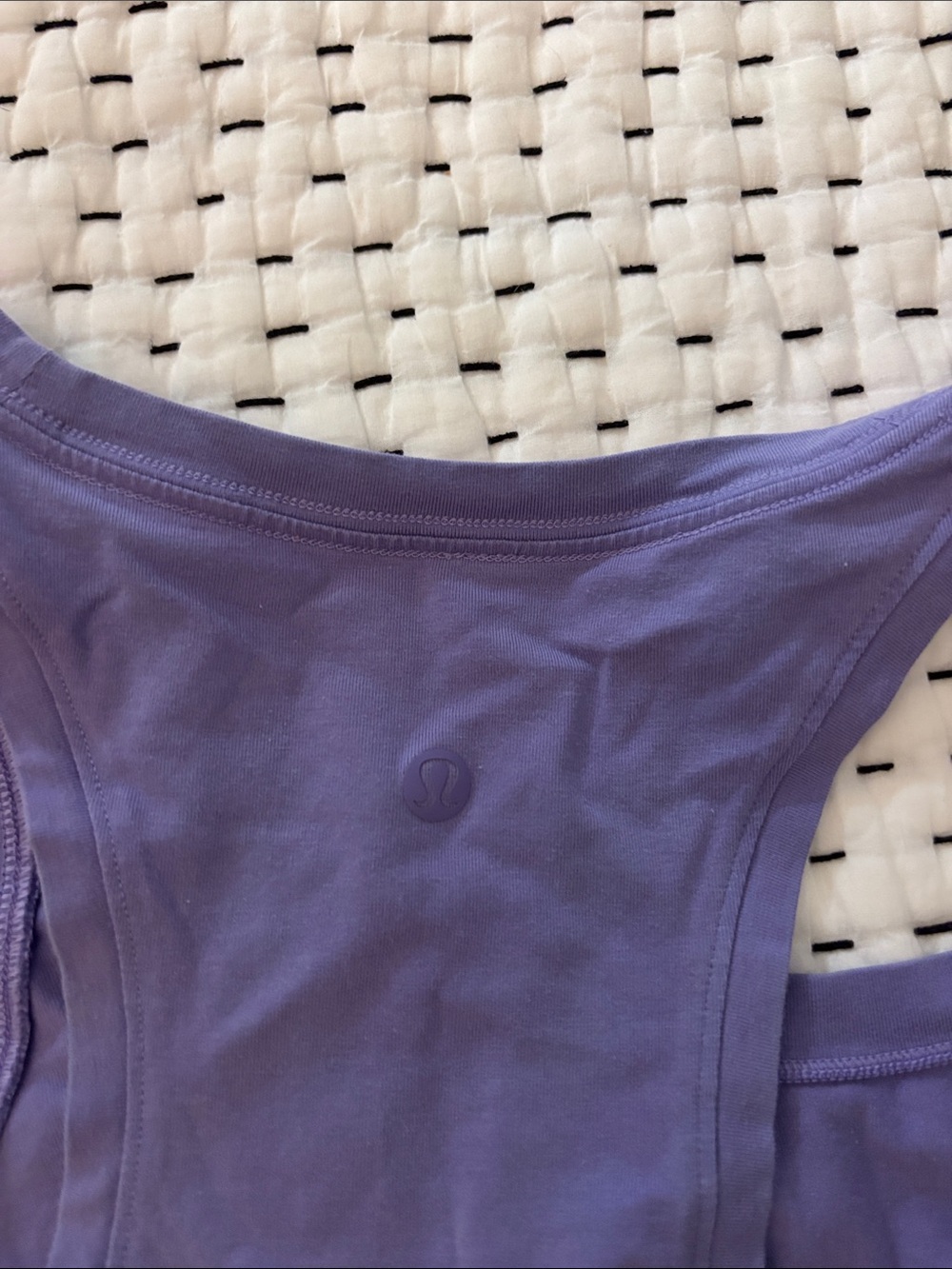 lululemon athletica Purple Racerback Tank Top - Picture 2 of 2